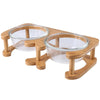 ErgoComfort Glass Pet Bowls