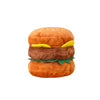 Hamburger Dog Toy Plush